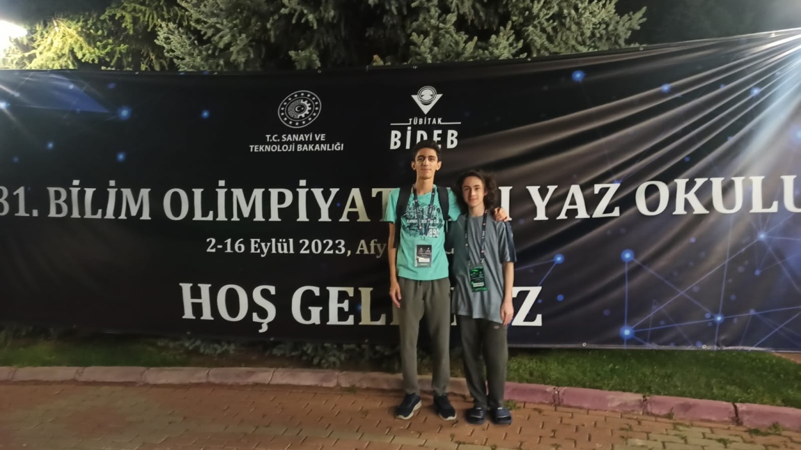 Öğrencilerimiz TÜBİTAK 31. Bilim Olimpiyatları Kapsamında Yaz Okulu Kampına Katıldı