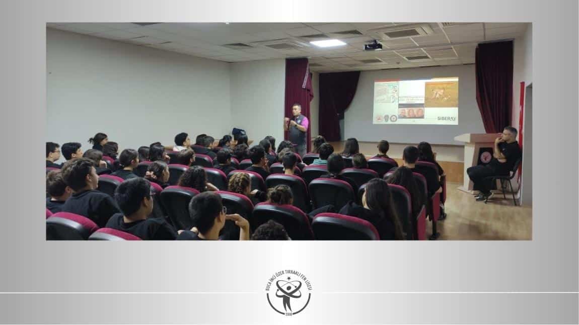9. Sınıf Öğrencilerimize “Siberay” Semineri Düzenlendi
